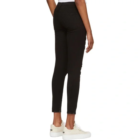 🖤 Frame Denim Black ‘Le Skinny de Jeanne’ Jeans - Picture 6 of 9